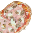 Prosciutto e funghi Solo Noi Ristorante
